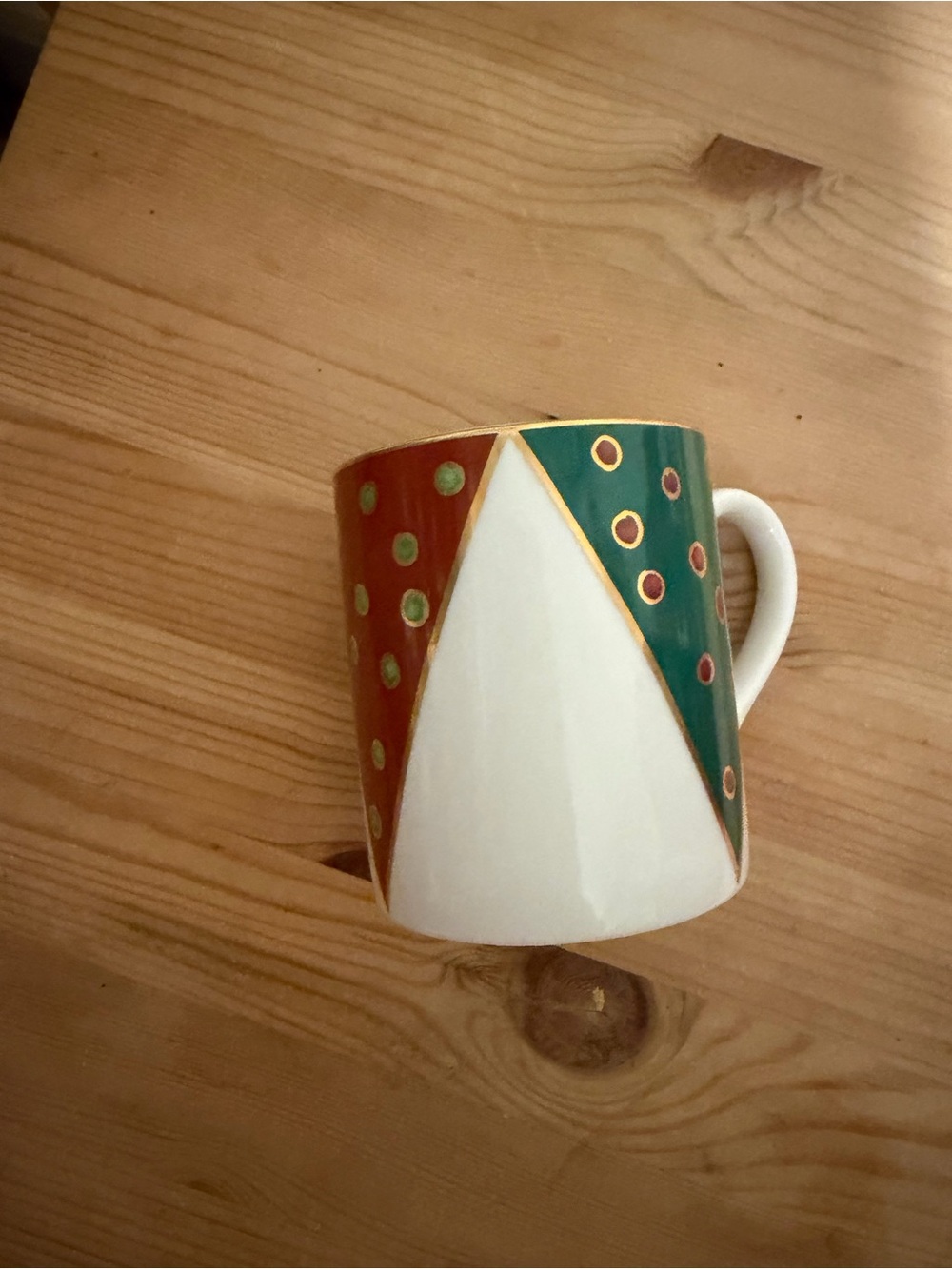 Tiffany & Co. Holiday Porcelain Harlequin Mug